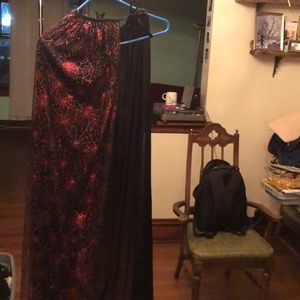 Spider web cape Can be worn around neck or waist